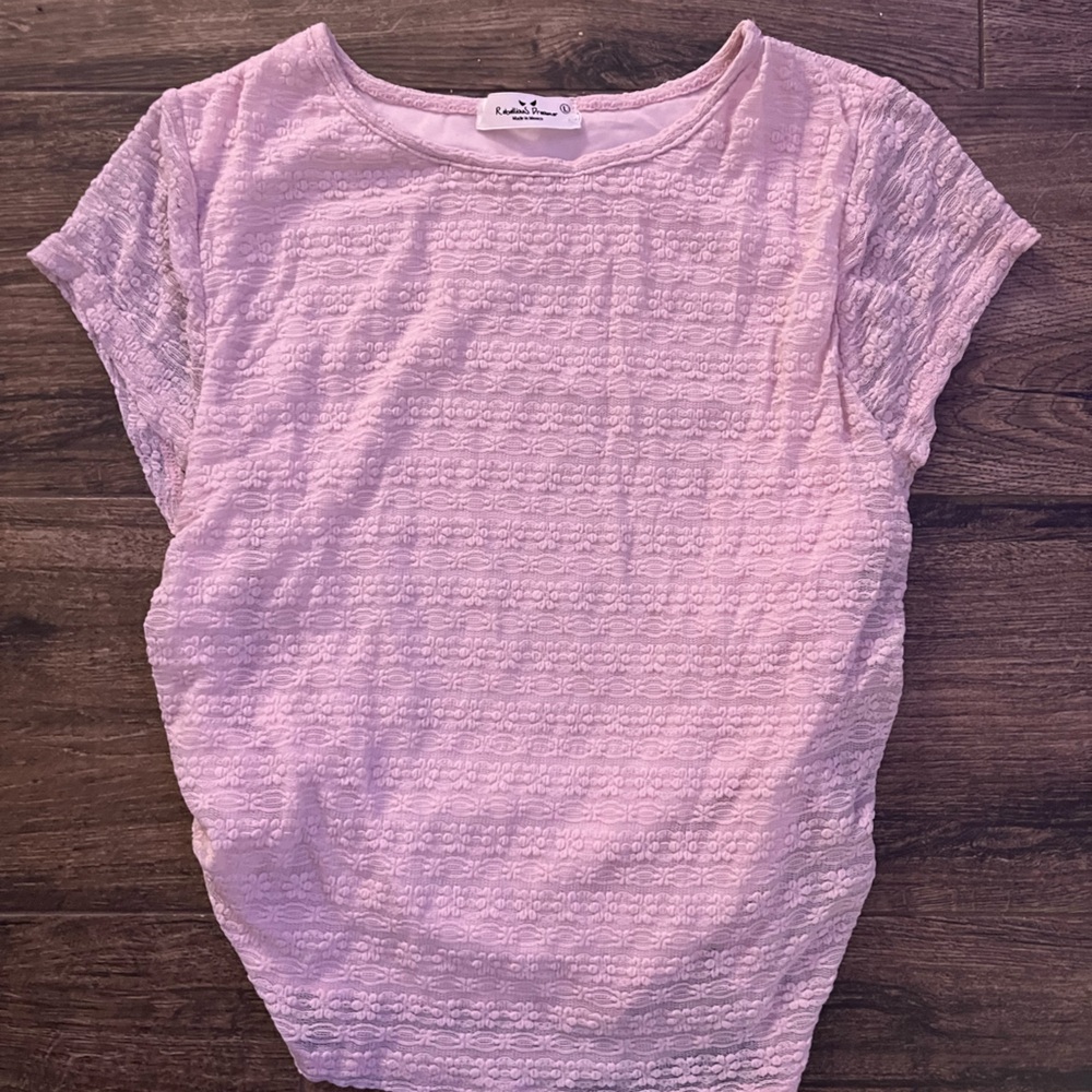 Baby pink top